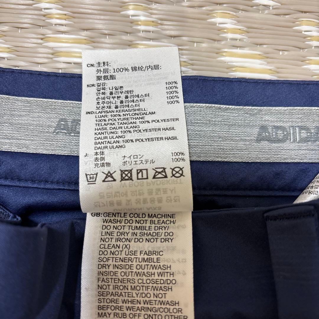 adidasゴルフ レディース 中綿ジャケット・スカートセットアップ ネイビーS