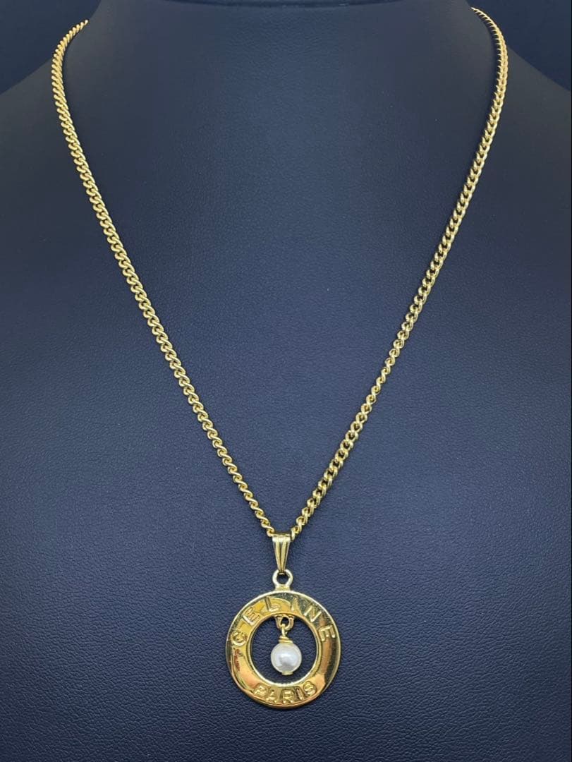 CELINE デザインネックレス