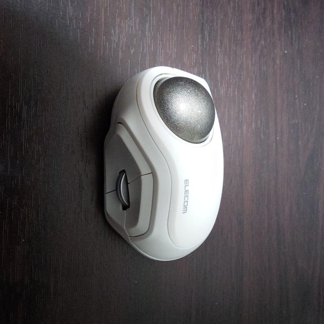 ELECOM トラックボールbitra ホワイト ケース付き