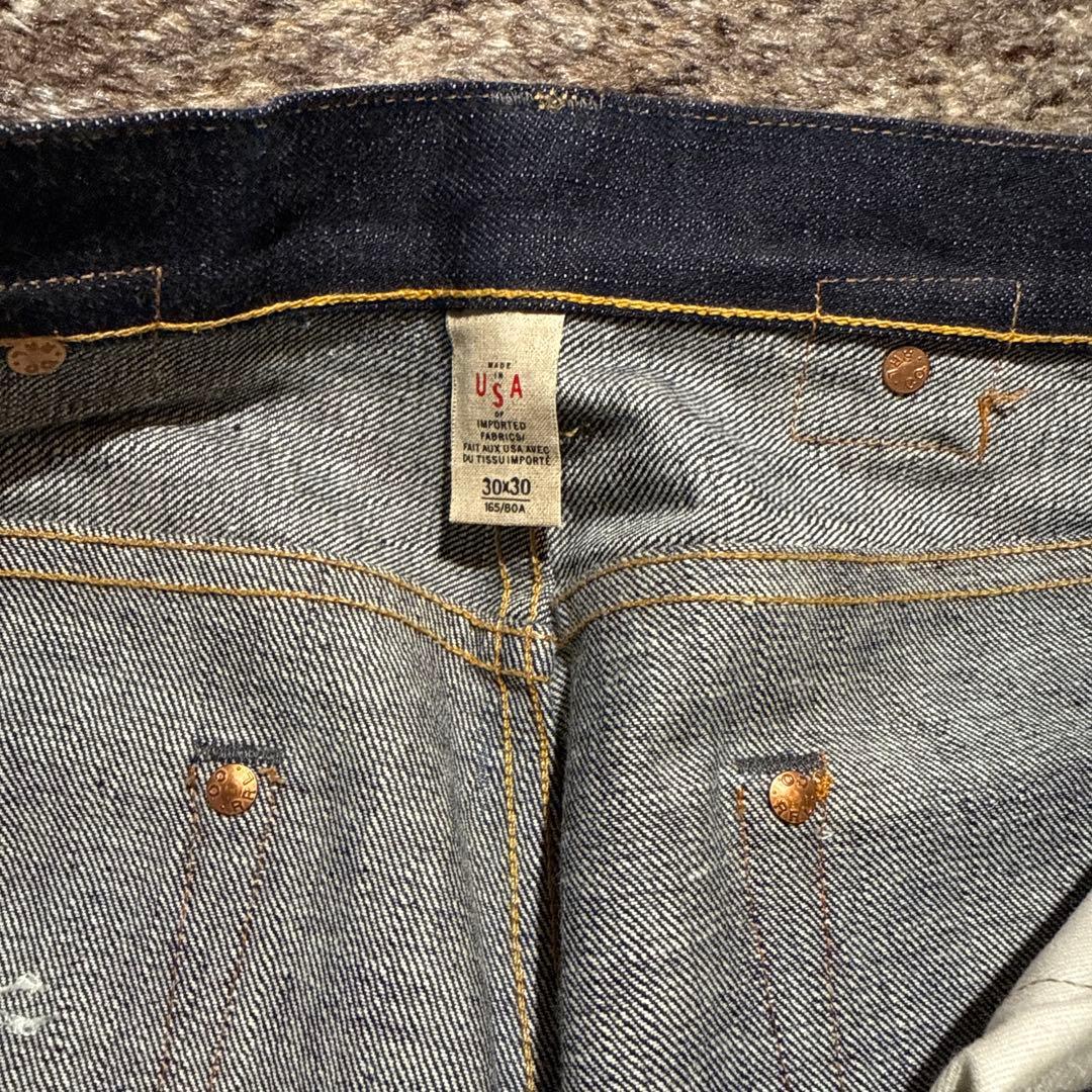 RRL ベージュ チノパン コットン素材 汚れあり