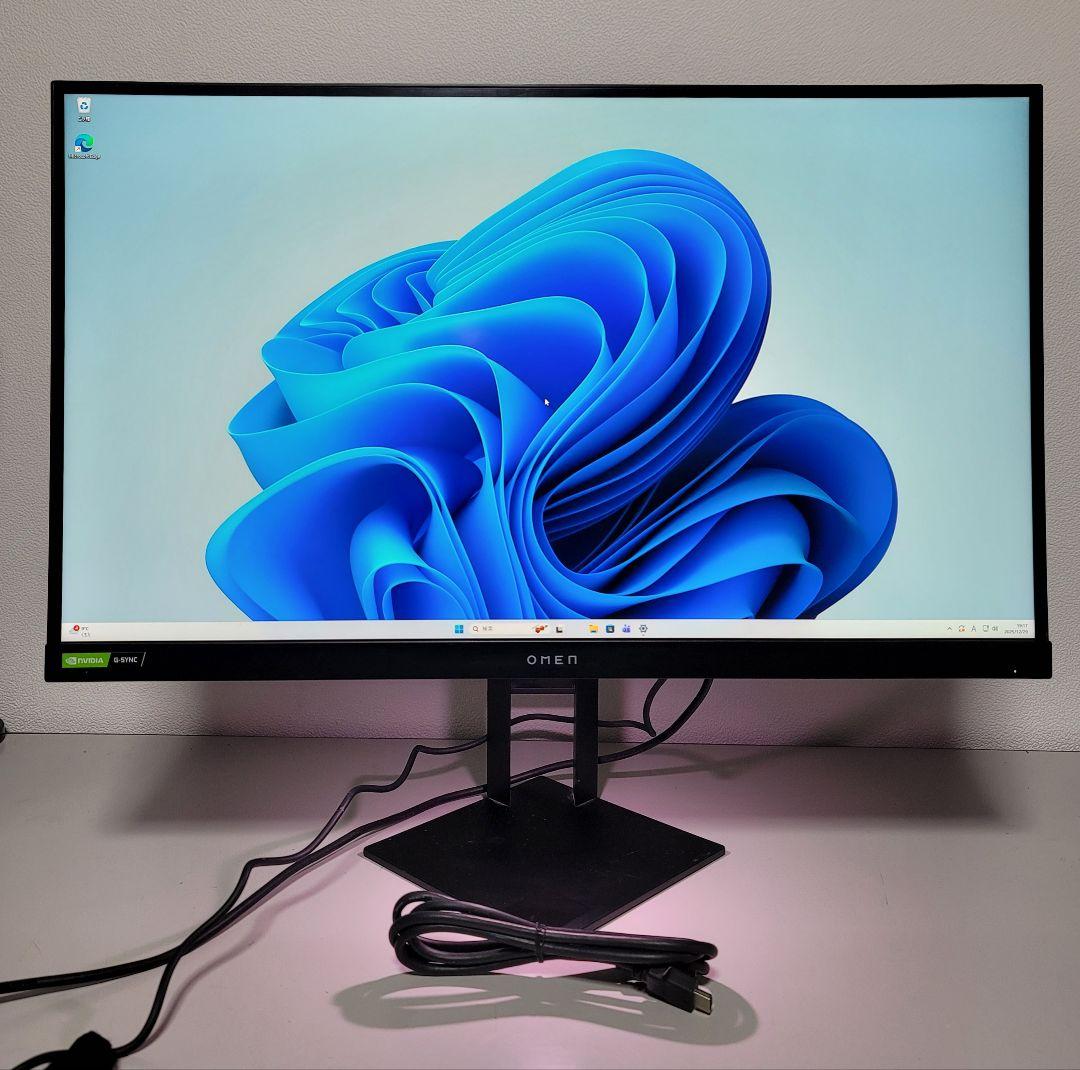 美品　OMEN by HP 27i QHD 165Hz　ゲーミングディスプレイ