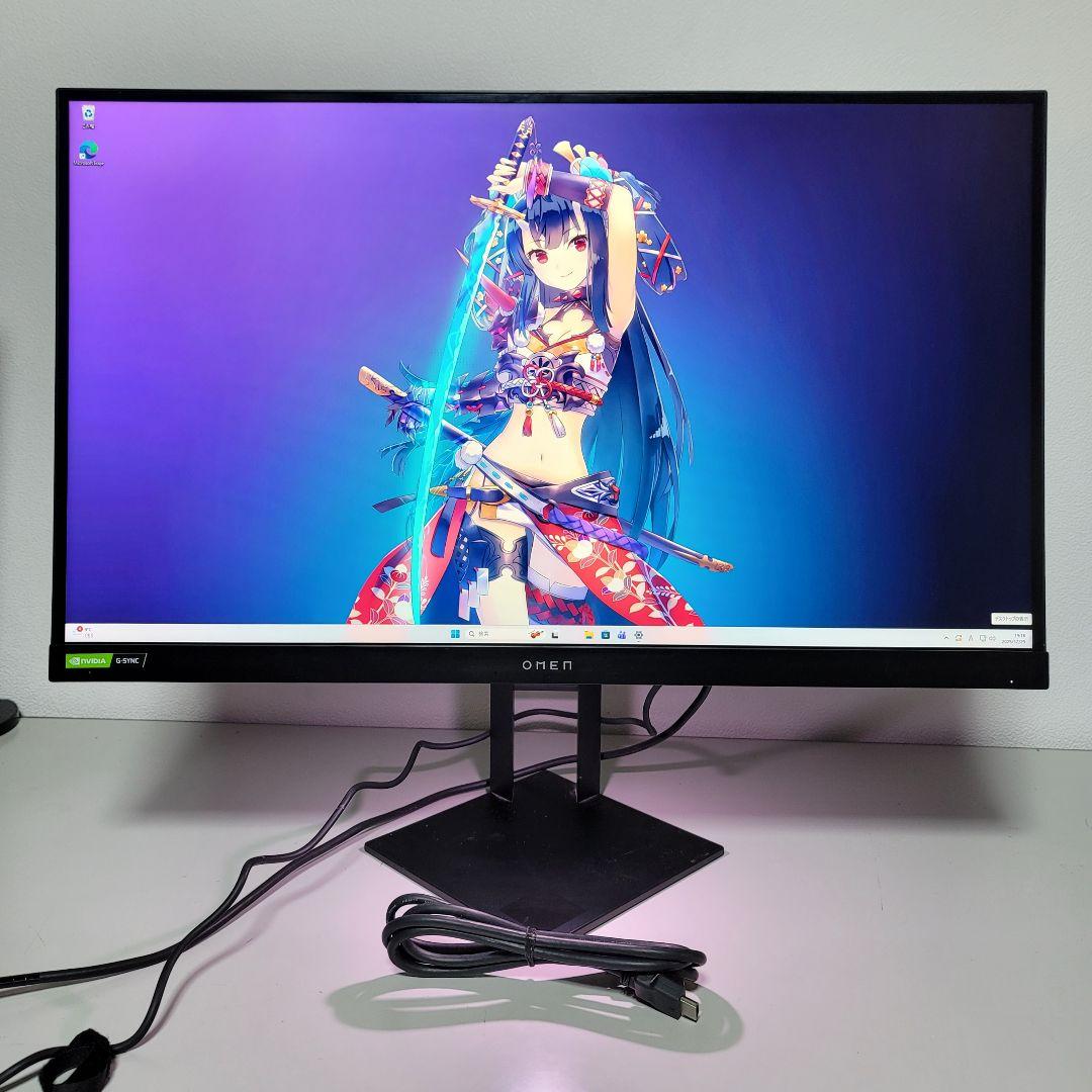 美品　OMEN by HP 27i QHD 165Hz　ゲーミングディスプレイ