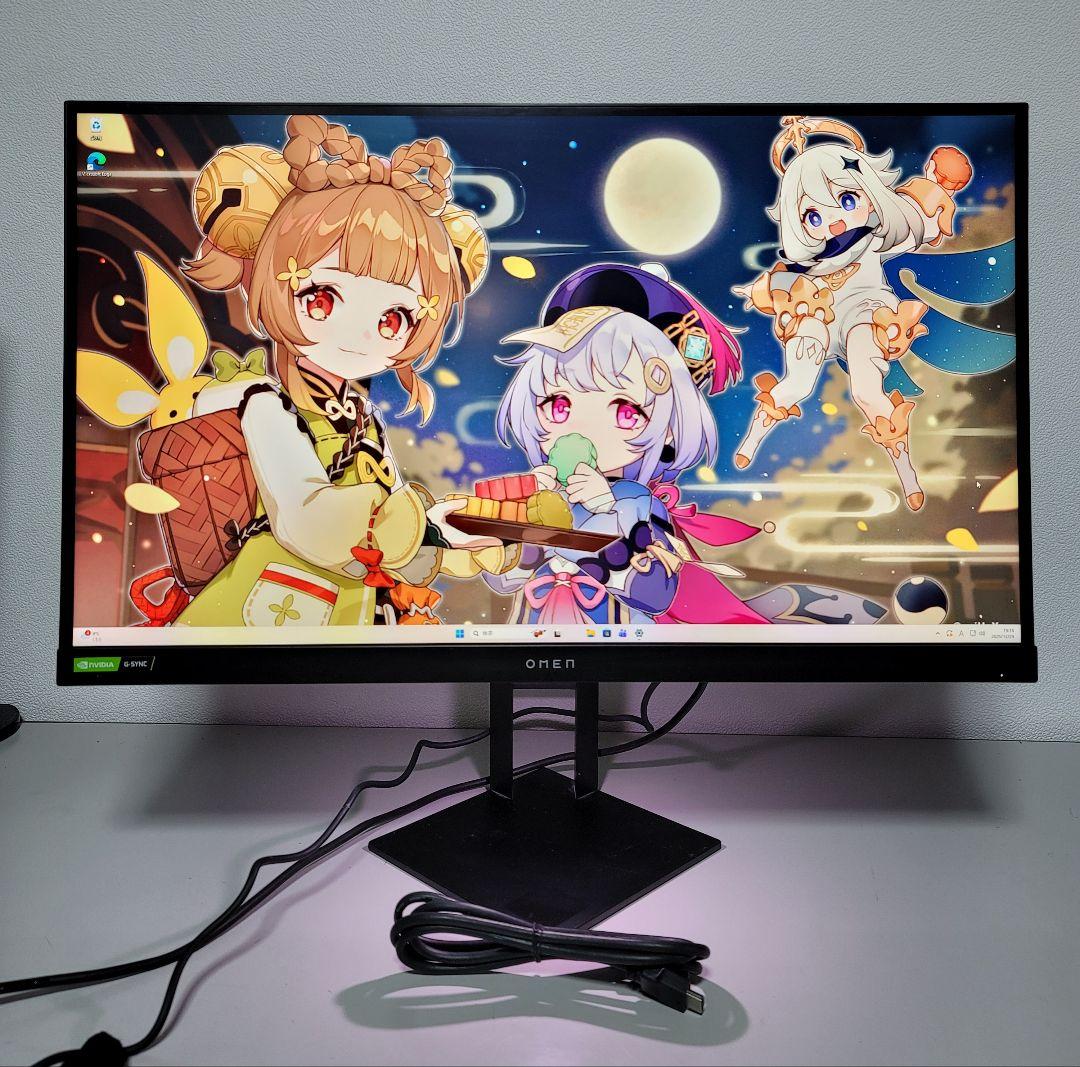 美品　OMEN by HP 27i QHD 165Hz　ゲーミングディスプレイ