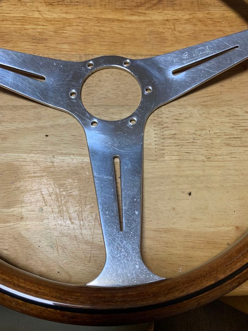 NARDI ナルディ38φ ウッドステアリング