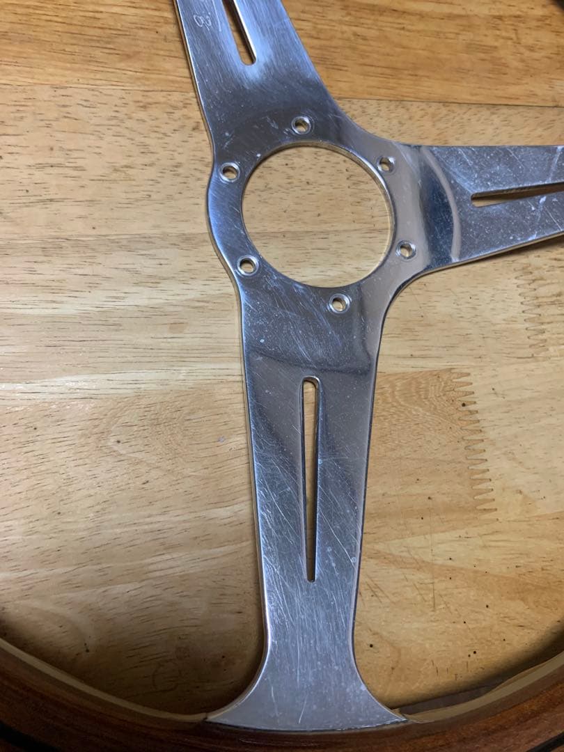 NARDI ナルディ38φ ウッドステアリング