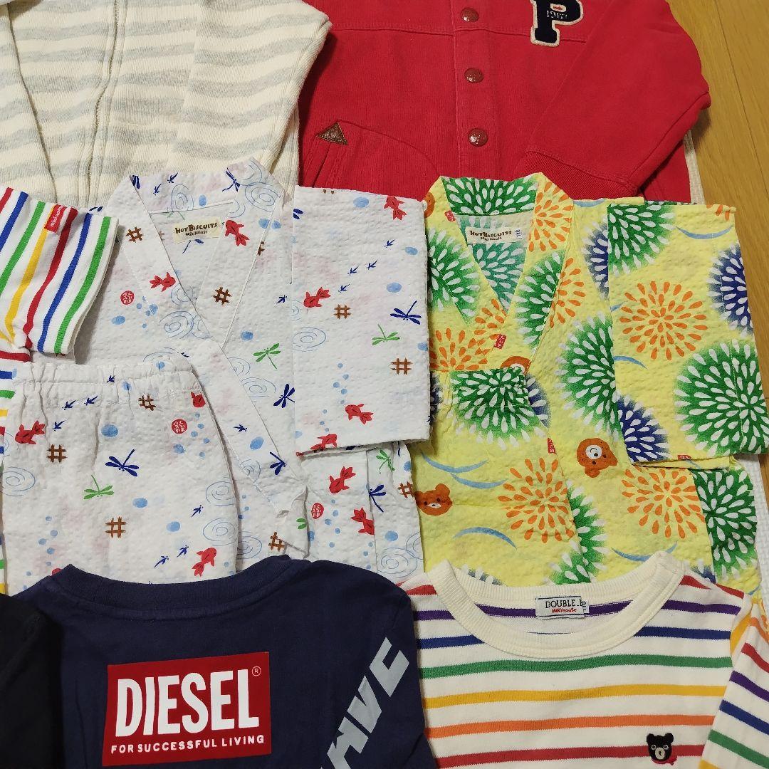 ぱんだ♡、子供服、110cm、ミキハウス、DIESEL、ポロラルフローレン