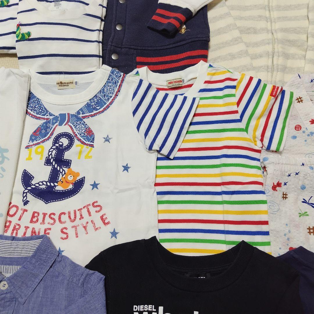 ぱんだ♡、子供服、110cm、ミキハウス、DIESEL、ポロラルフローレン