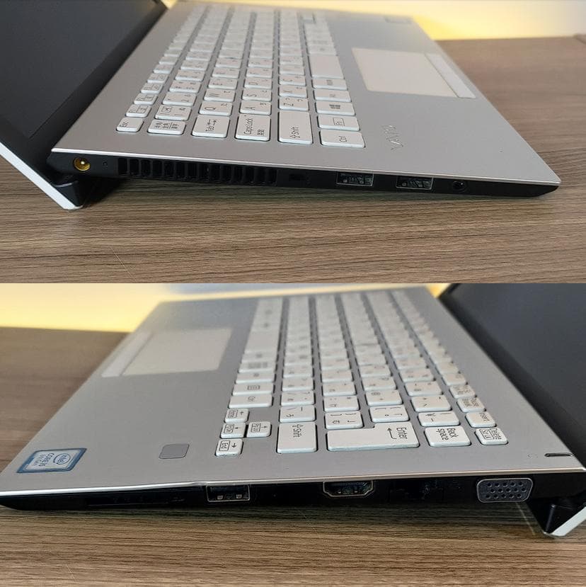 【超希少&美品】VAIO Proホワイトバッテリー増強仕様オフィス付きノートPC