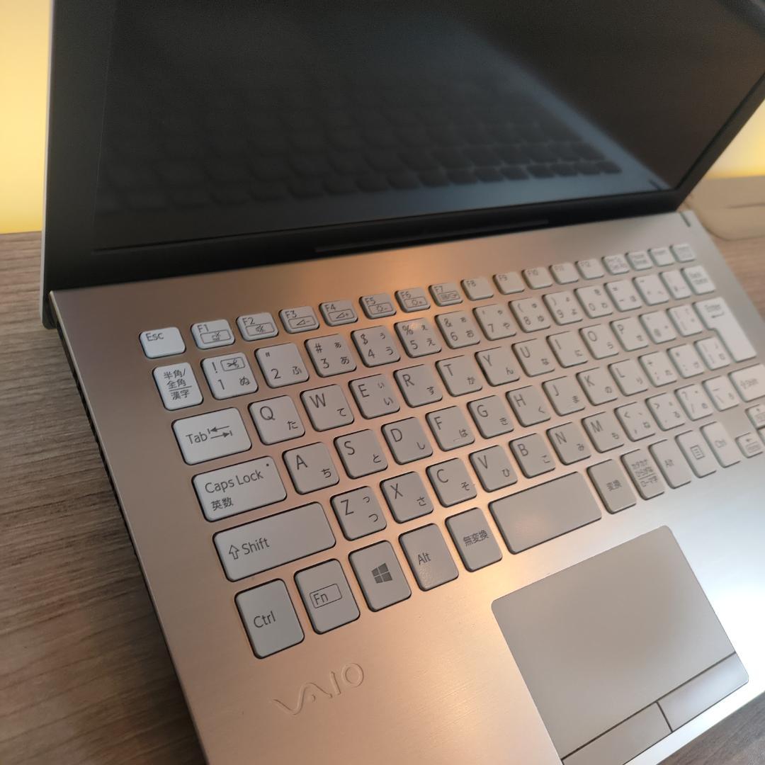 【超希少&美品】VAIO Proホワイトバッテリー増強仕様オフィス付きノートPC