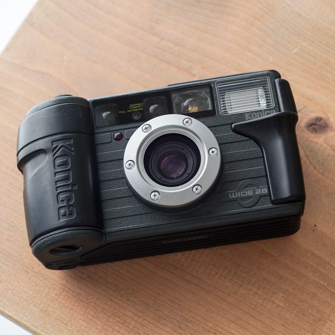 【撮影・OH済み】Konica 現場監督Wide28 コンパクトフィルムカメラ④