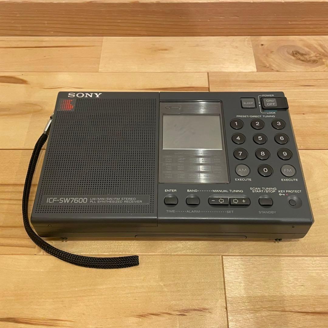美品‼️SONY ステレオレシーバー ICF-SW7600 動作品