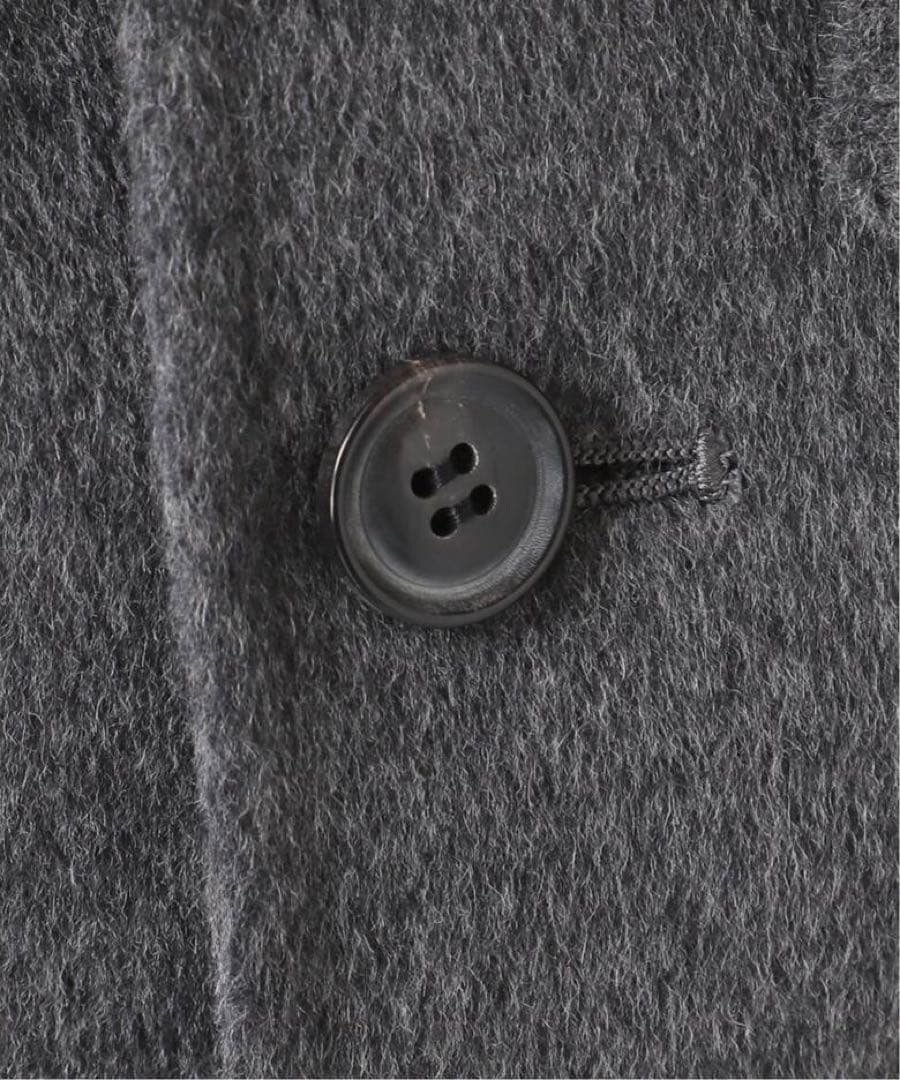 FRAMeWORKハミルトンバルカラーミドルコート36サイズ　グレー2025AW