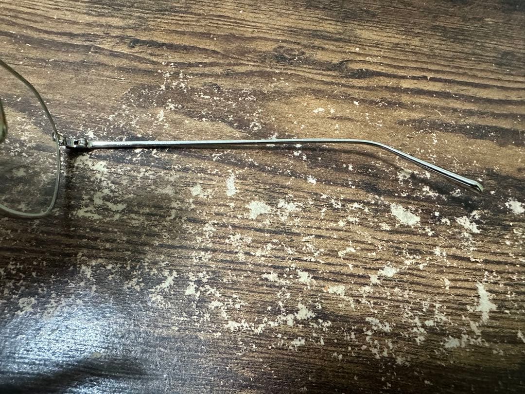 ADSR BAZ 03 シルバー クリア メタルフレーム サングラス