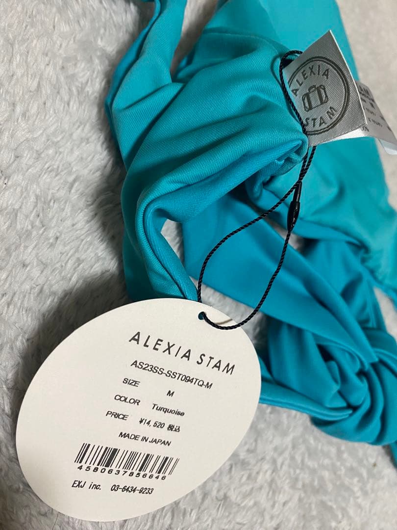 【新品】ALEXA STAM 水着　ビキニ　ターコイズブルー