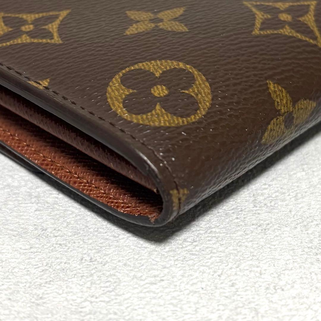 外側美品✨ルイヴィトン 長財布 モノグラム ポシェット ポルトモネ クレディ