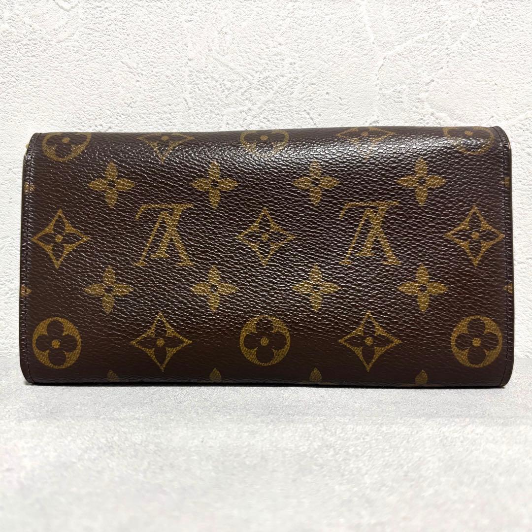 外側美品✨ルイヴィトン 長財布 モノグラム ポシェット ポルトモネ クレディ