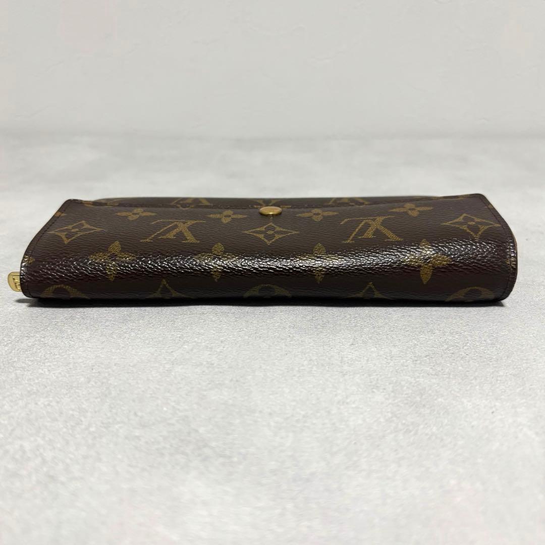 外側美品✨ルイヴィトン 長財布 モノグラム ポシェット ポルトモネ クレディ