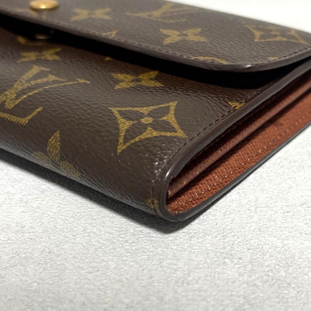 外側美品✨ルイヴィトン 長財布 モノグラム ポシェット ポルトモネ クレディ