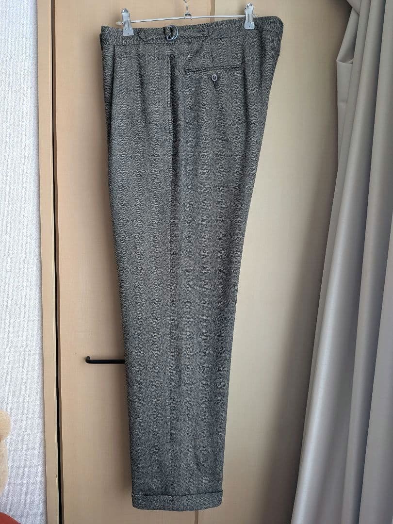 RalphLauren ウールスラックス　ヴィンテージ古着　90s　ツイード