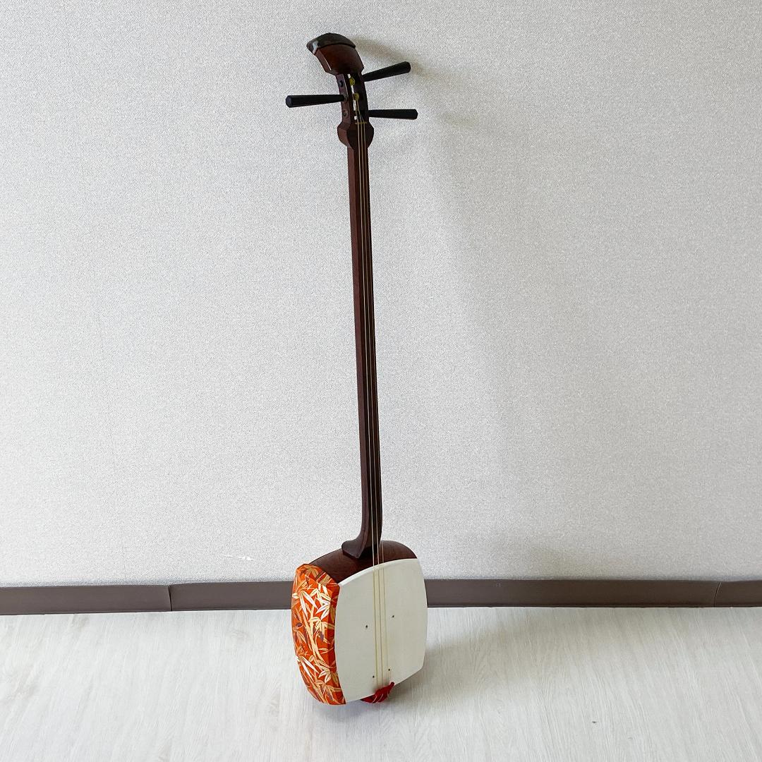 三味線 細竿 丸打胴