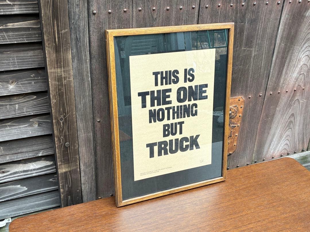 TRUCK FURNITURE　アートポスター　フレーム　②