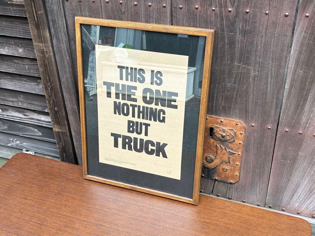 TRUCK FURNITURE　アートポスター　フレーム　②