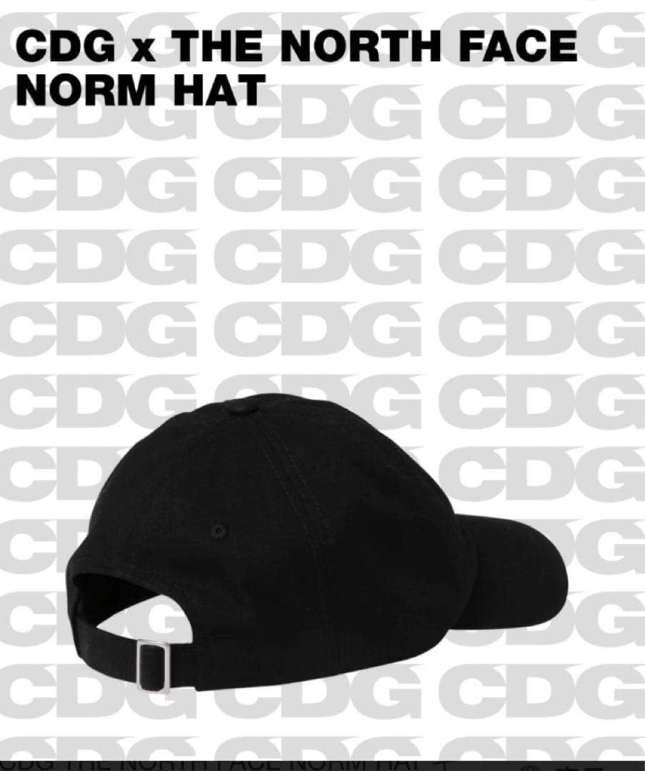 CDG×THE NORTH FACE コムデギャルソン ノースフェイス キャップ