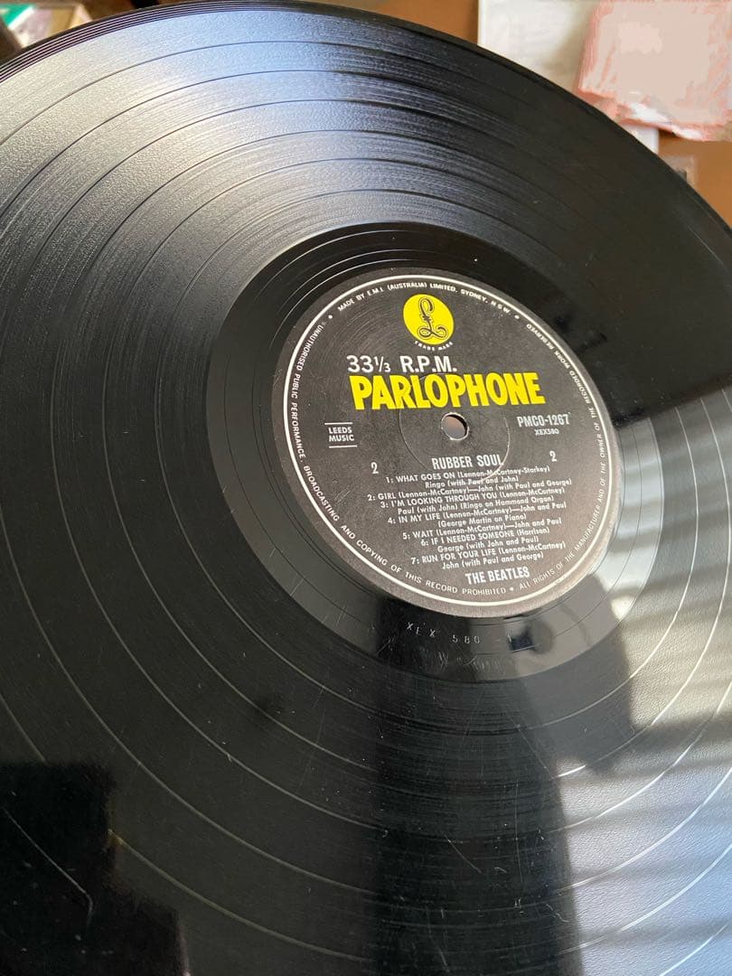 The Beatles Rubber Soul 豪盤 ラウドカット マト1/1