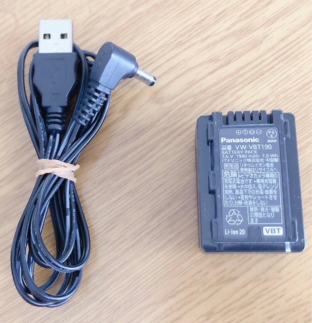 パナソニック デジタルハイビジョン　ビデオカメラ HC-V230M