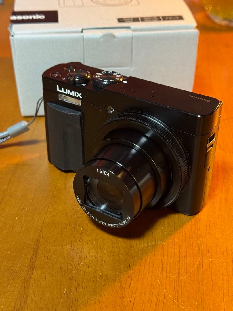 【美品】LUMIX TZ99 ブラック コンパクトデジタルカメラ