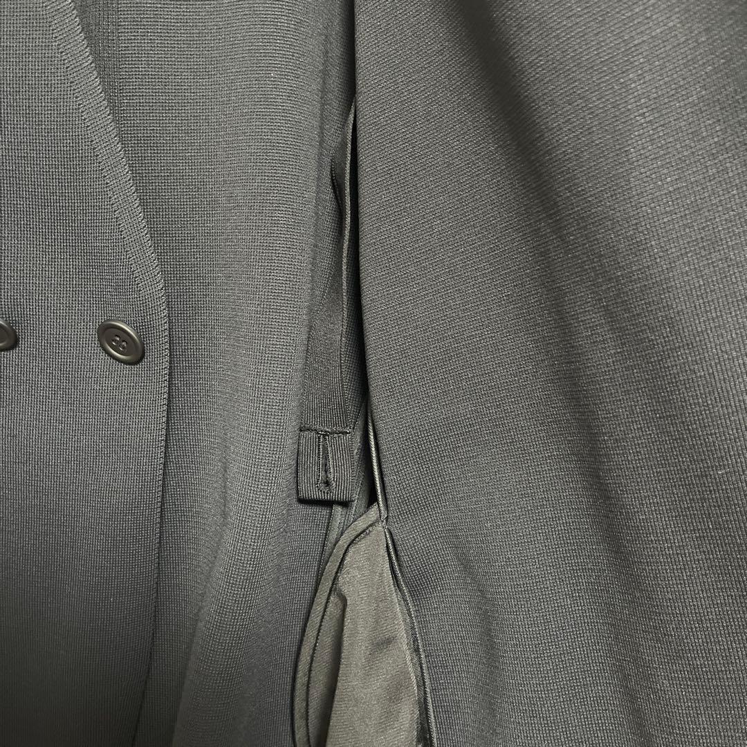 ジャケット・アウター MILAN RIB DOUBLEBREASTEDCOLLARLESS JACKT