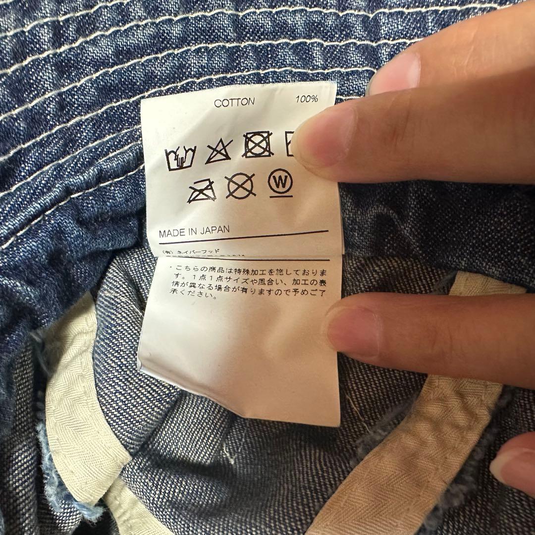 NEIGHBORHOOD WASHED CREW/C-HAT デニムハット