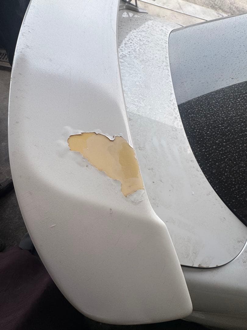 RX-8 ホワイトスポイラー 2個セット