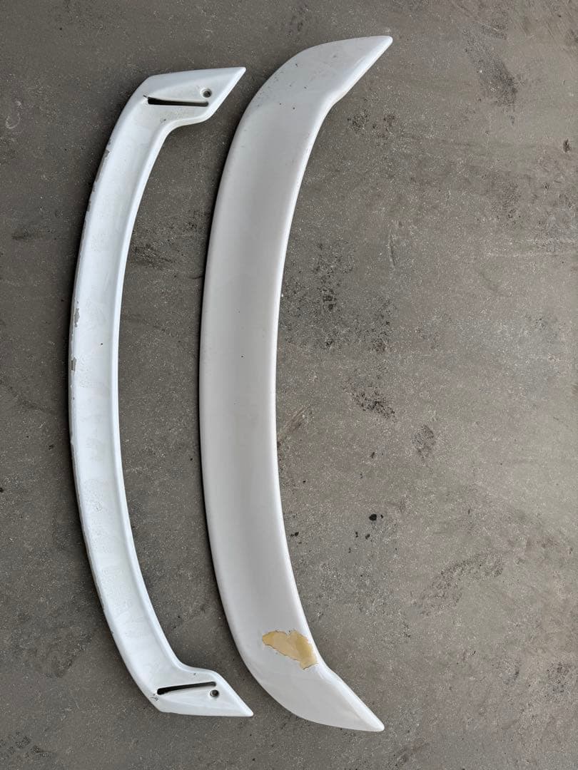 RX-8 ホワイトスポイラー 2個セット