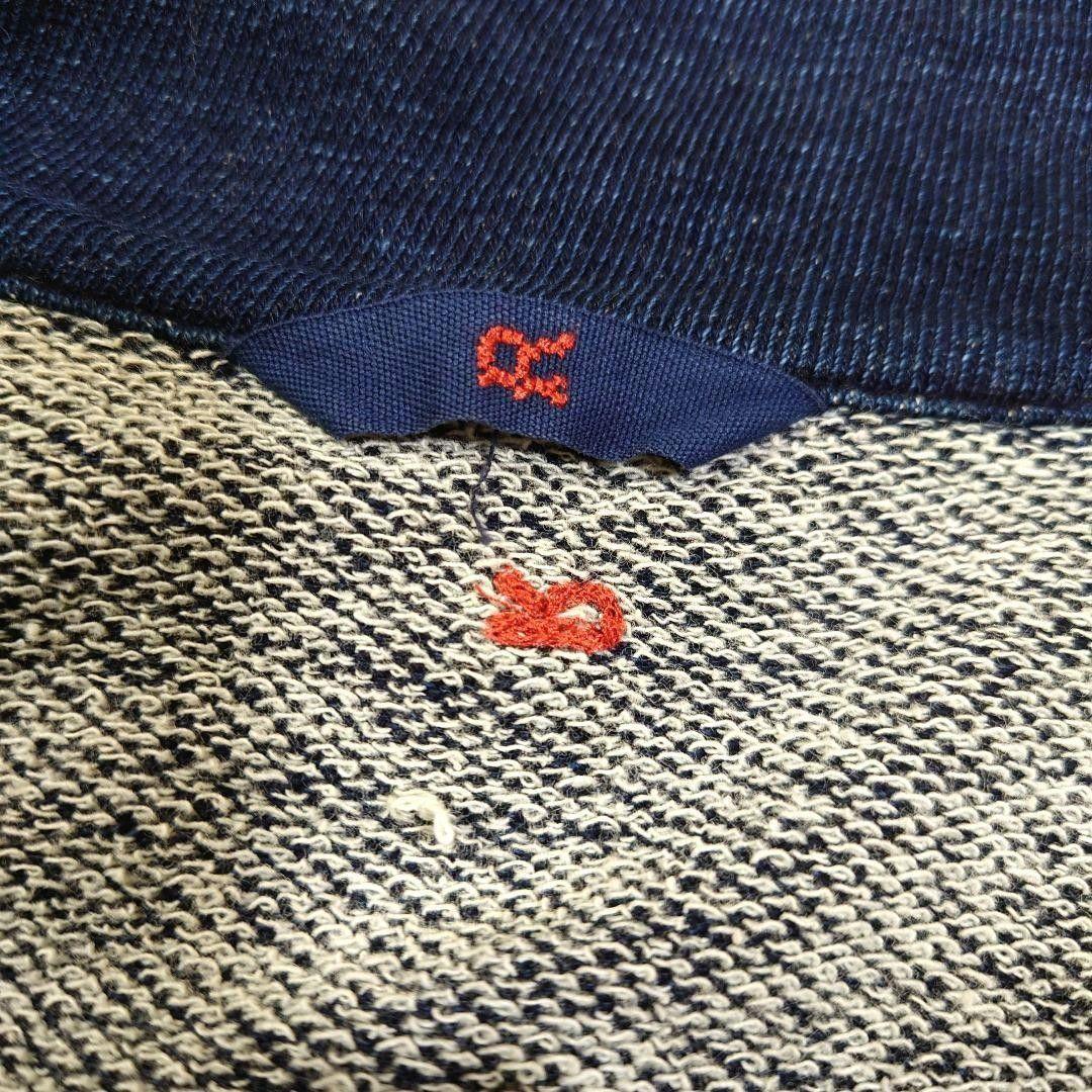 藍染め コットン ジャケット 45rpm 45R Mサイズ ネイビー 日本製