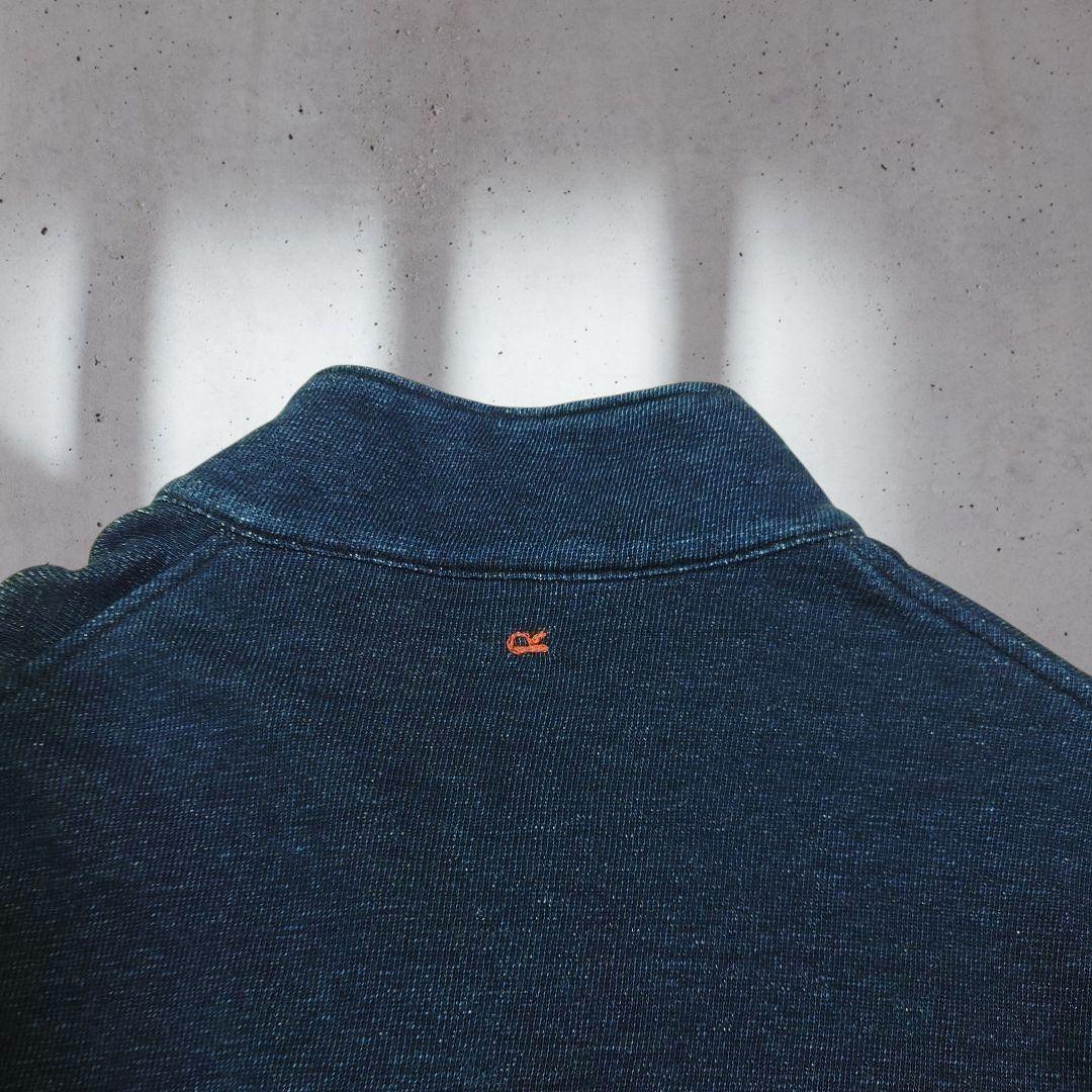 藍染め コットン ジャケット 45rpm 45R Mサイズ ネイビー 日本製