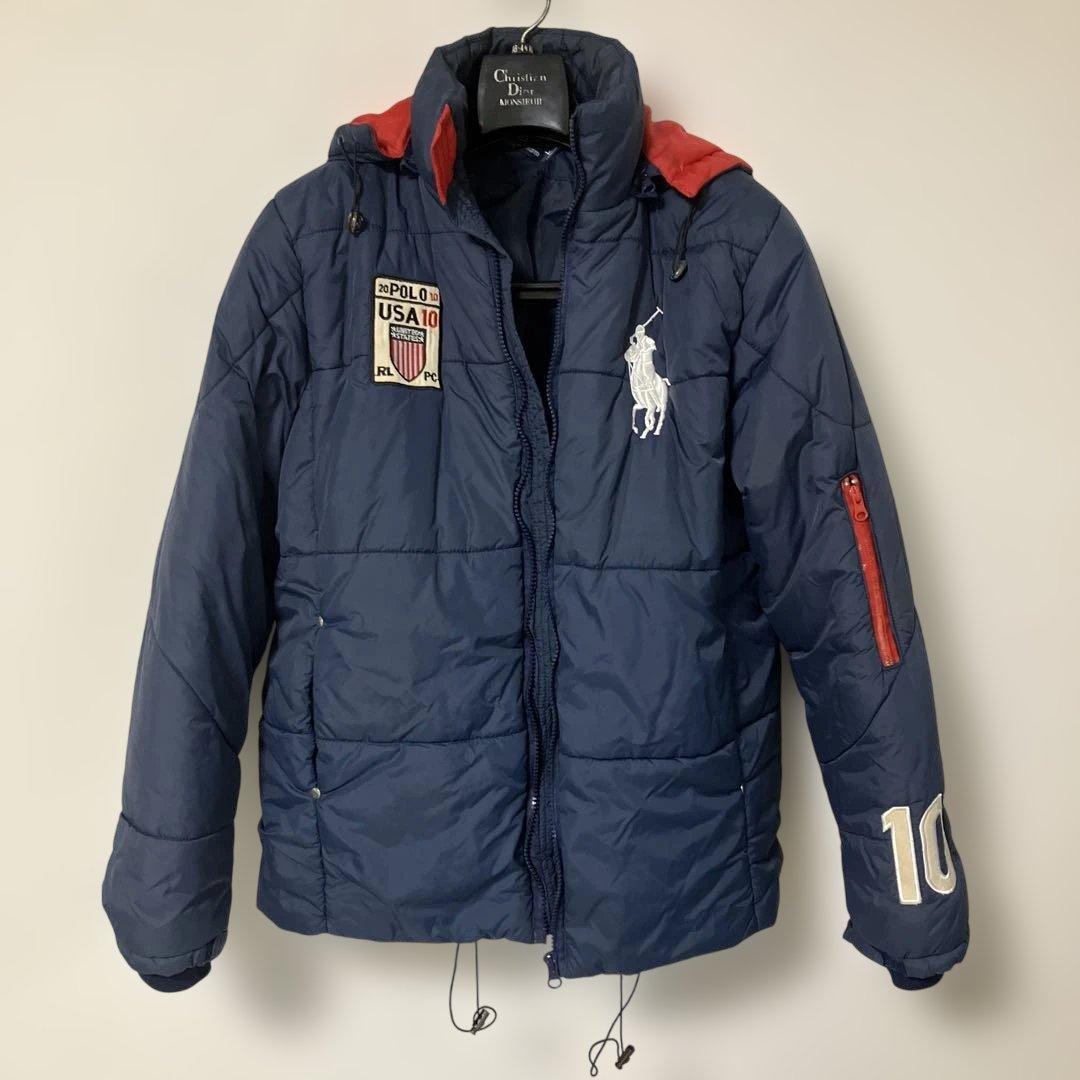希少！イタリー製Polo by Ralph Lauren ダウンジャケット L