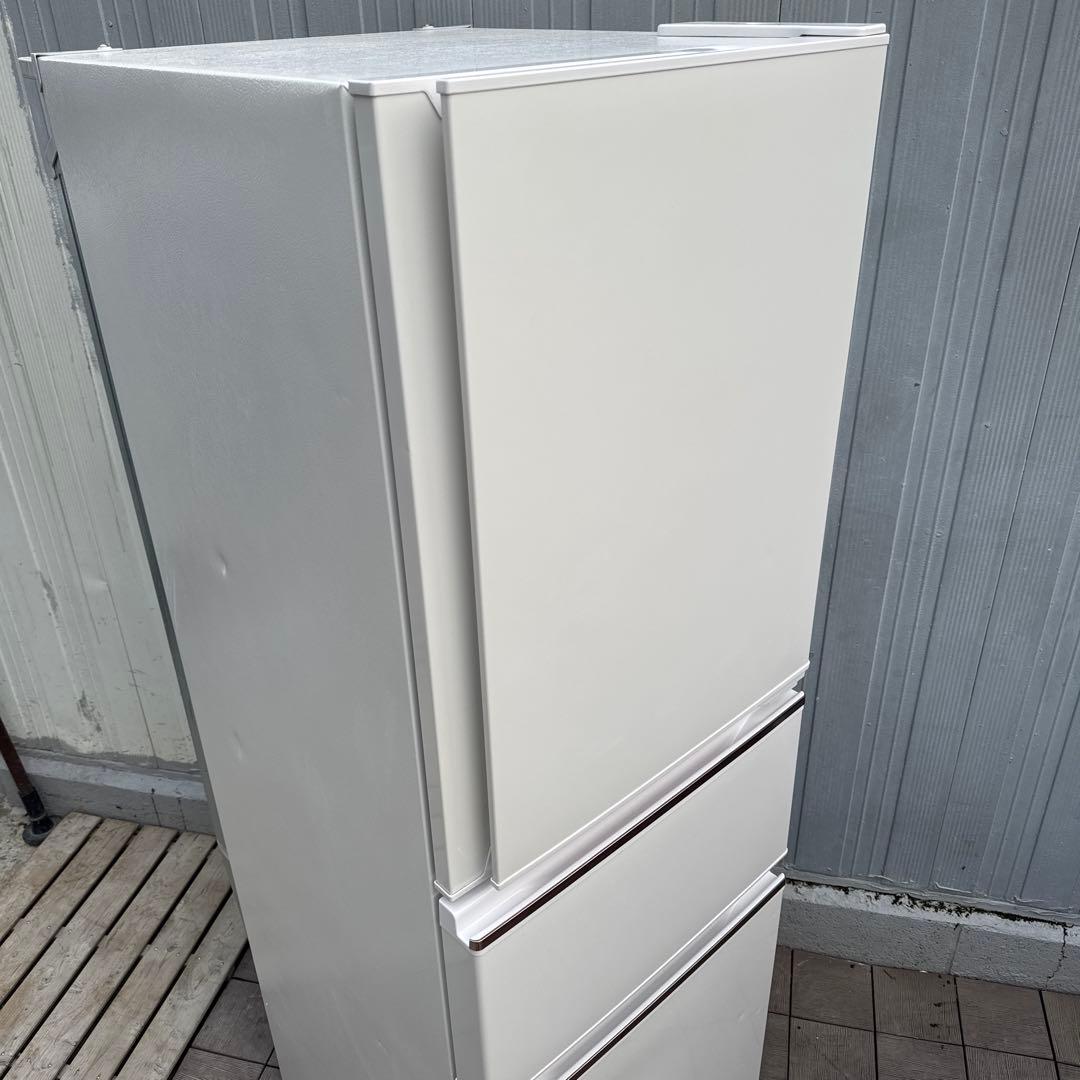 送料込 三菱電機 3ドア冷蔵庫 272L 自動製氷 ジュエリーホワイト