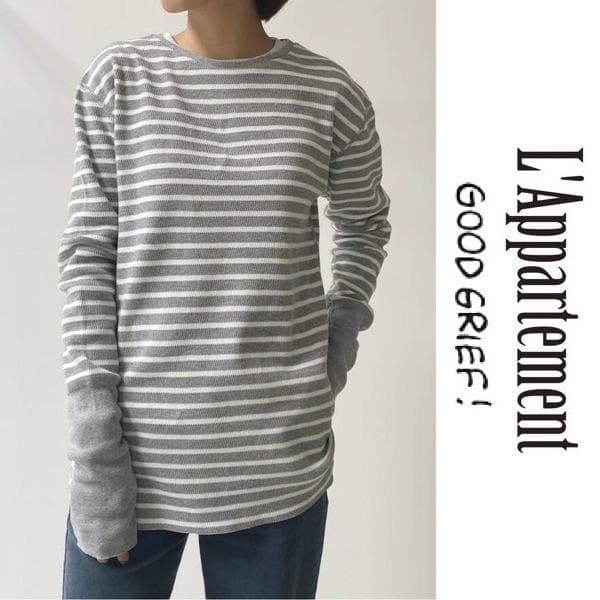 アパルトモン GOOD GRIEF! Border Thermal Top