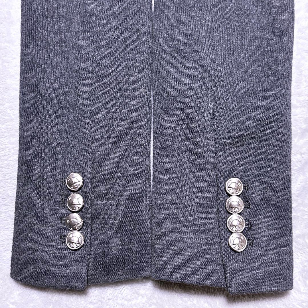 現行【未使用】ポロラルフローレン テーラードジャケット ロゴワッペン 銀ボタン