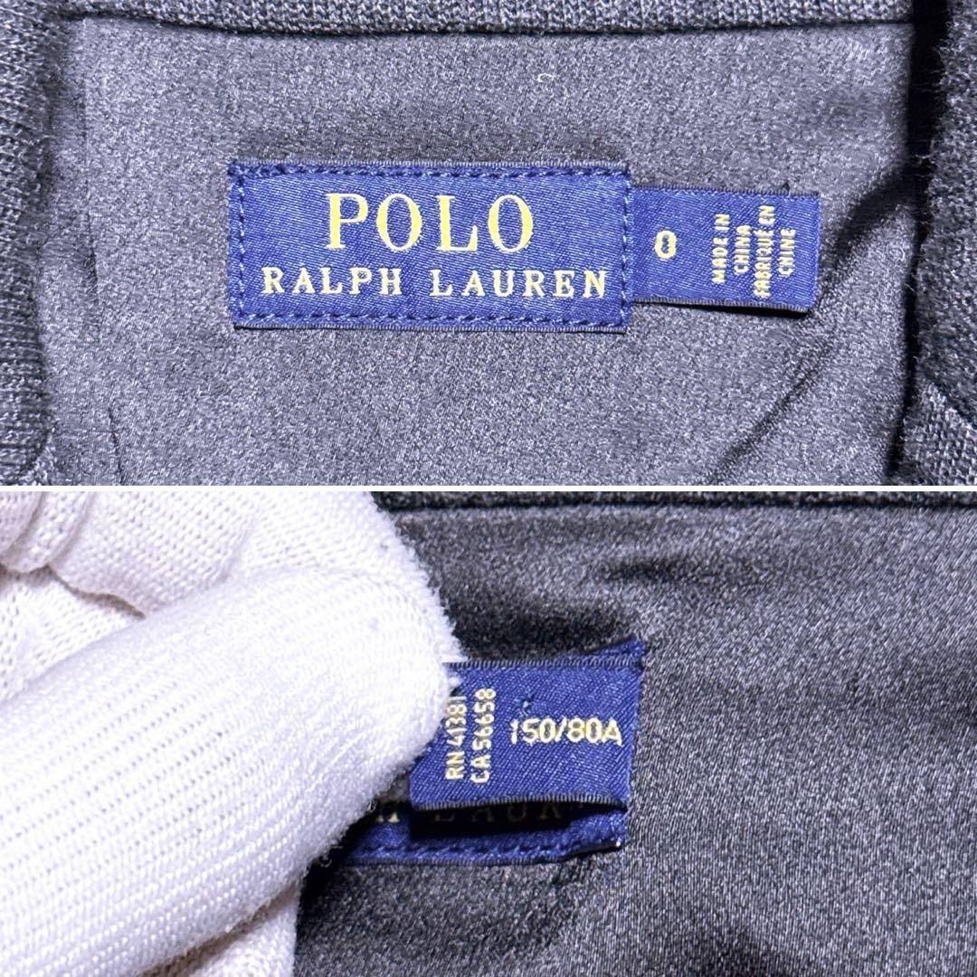 現行【未使用】ポロラルフローレン テーラードジャケット ロゴワッペン 銀ボタン