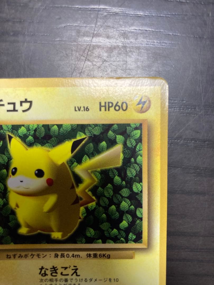ピカチュウ　旧裏　コロコロコミック付録　光沢あり　誤表記ken sugimori