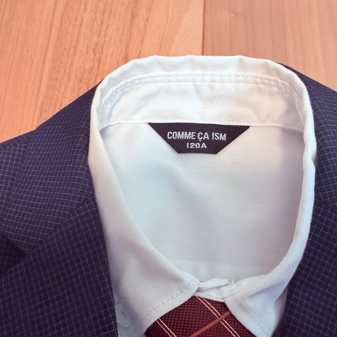 【COMME CA ISM】キッズフォーマルスーツ 120cm　ネイビー