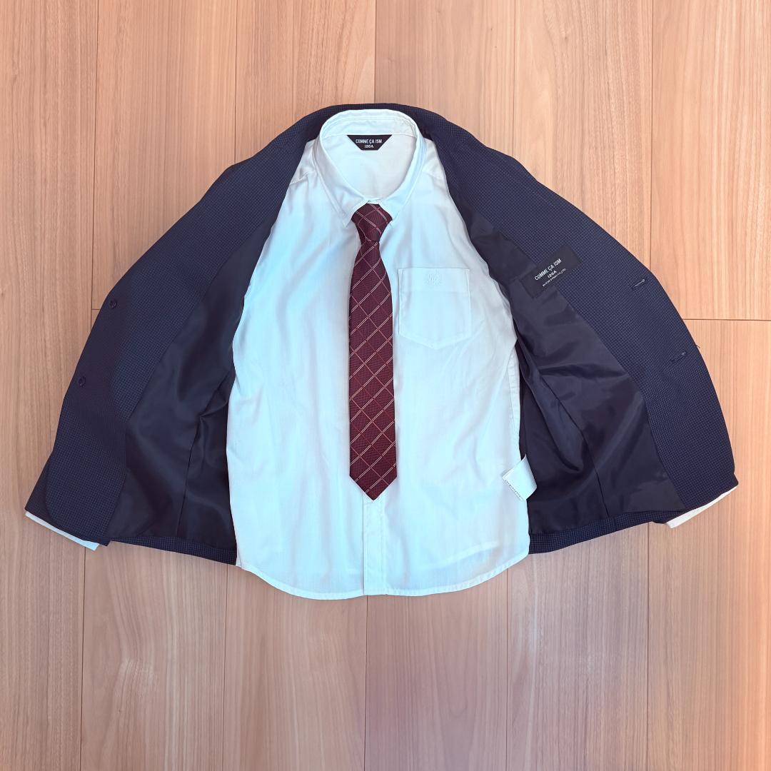 【COMME CA ISM】キッズフォーマルスーツ 120cm　ネイビー