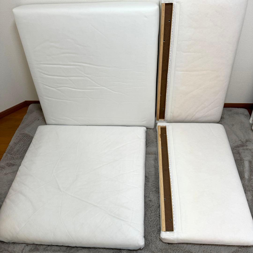 【ぬぅぬぅ】IKEA ソーデルハムン 1人掛け コーナーソファ ホワイト