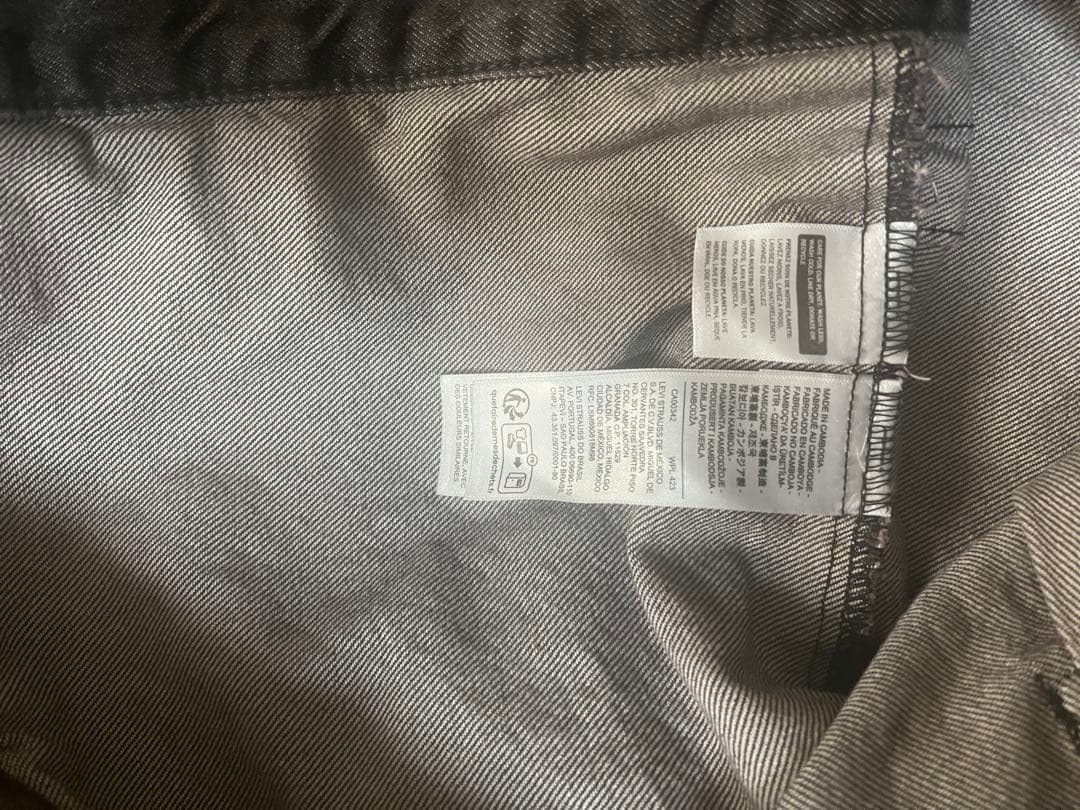 LEVI'S リーバイス　1stトラッカージャケット　ブラック　M