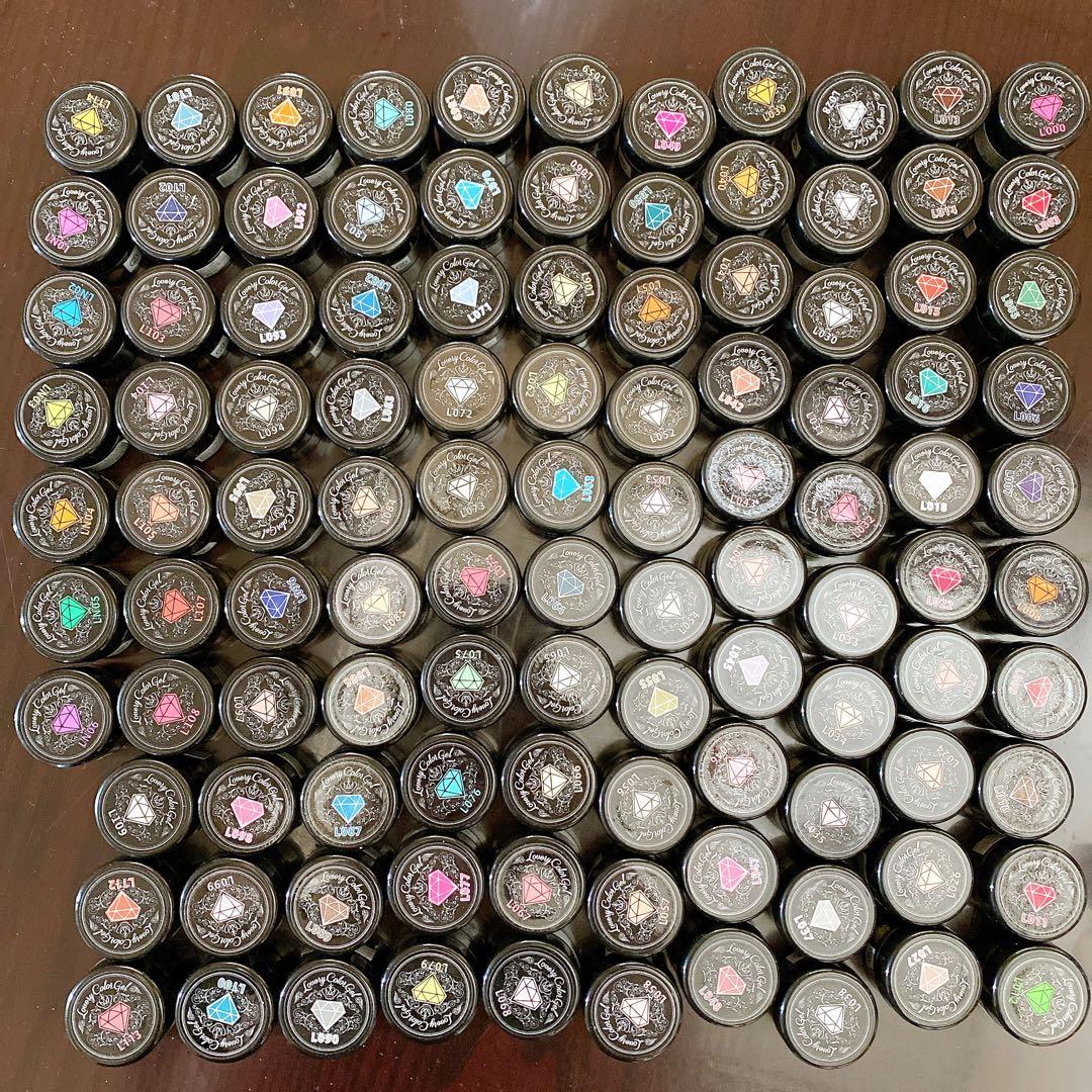 【お値下げ中】グレースジェルラブリーカラージェル 107個