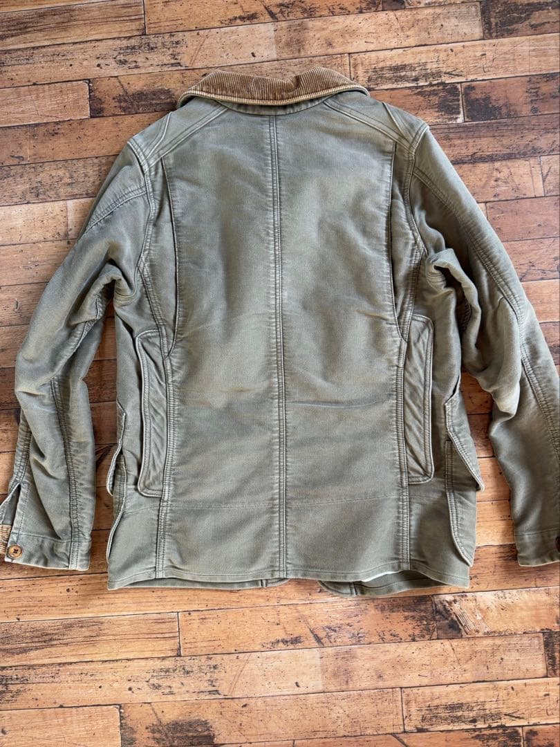 visvim オリーブ色 コットン カバーオール