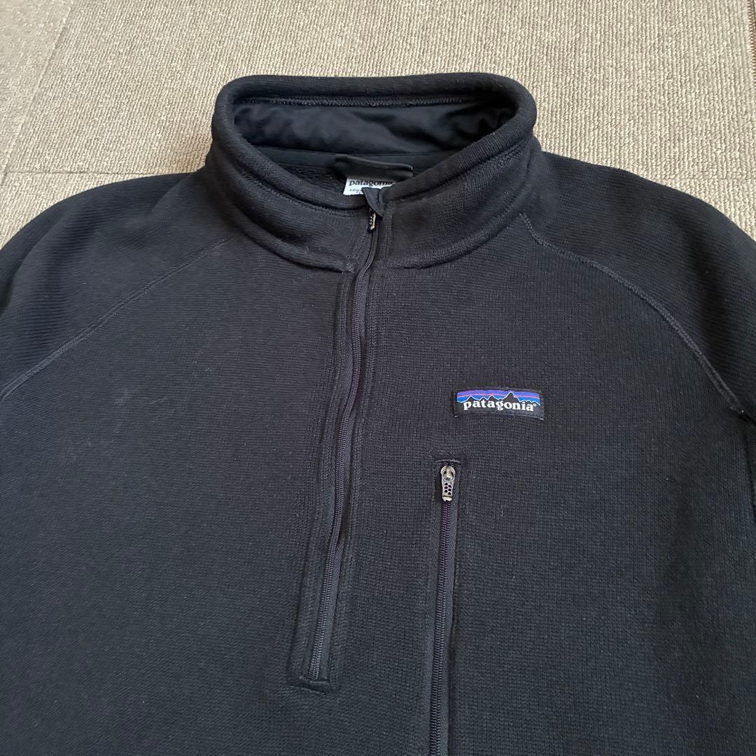 Patagonia ベターセーター ハーフジップ フリース XL 黒
