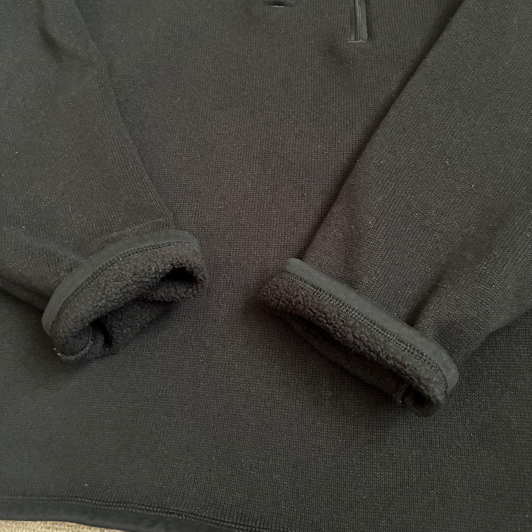 Patagonia ベターセーター ハーフジップ フリース XL 黒